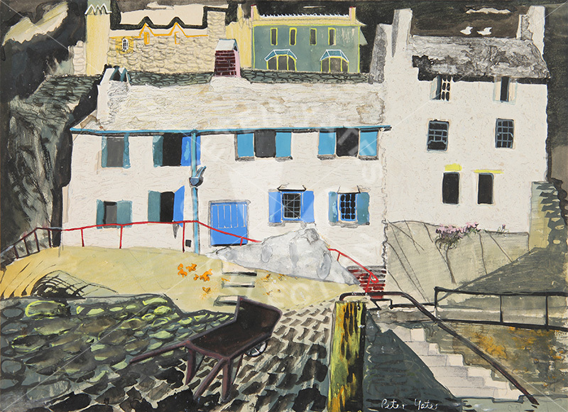 Outer Harbour Polperro, Peter Yates ©1956
