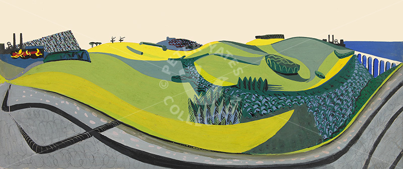 Site of the new town of Peterlee by Peter Yates, c1952