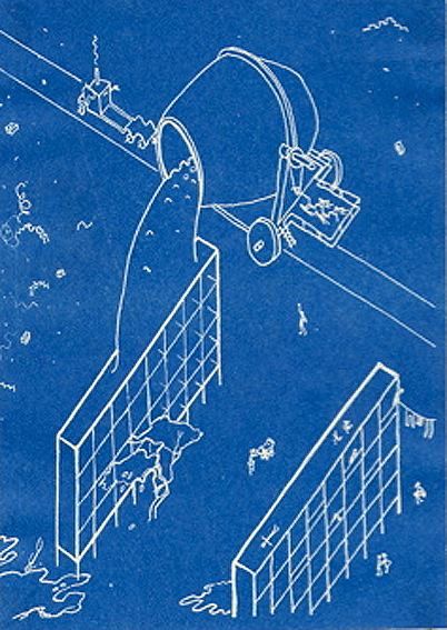 Christmas Card for Ove Arup by Peter Yates, c1948