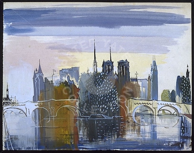 Le Pont des Arts, 1944