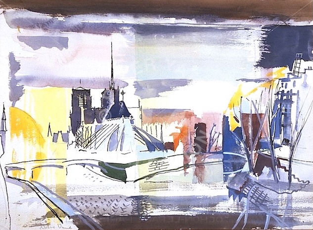 Notre Dame Paris, 1944