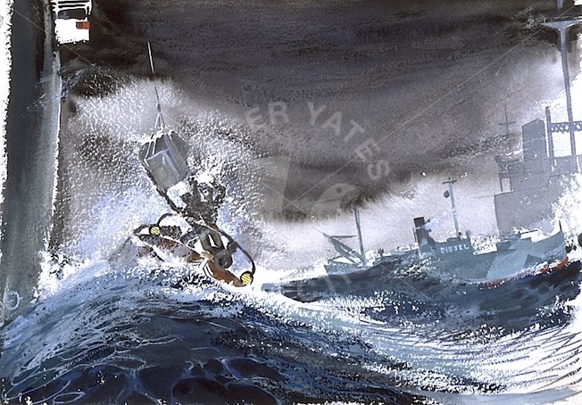 Resupply at Sea, 1944