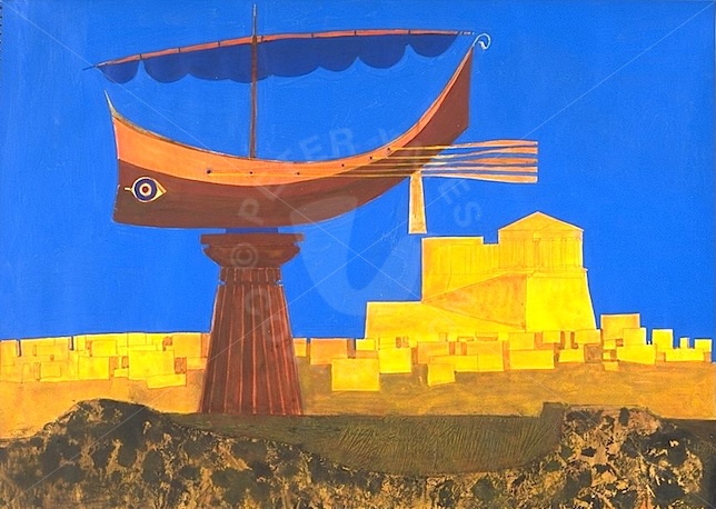 Athens, Warship Ship of Theseus 