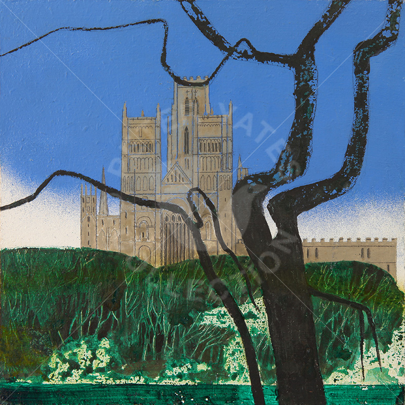 Durham for Kate, 1980 painting by Peter Yates (1920-1982)