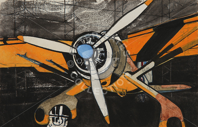 Lizzie, 1941 painting by Peter Yates (1920-1982)