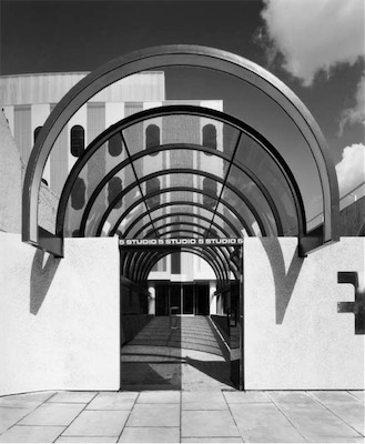 Studio 5 Entrance to Tyne Tees TV The Tube designed by Ryder and Yates